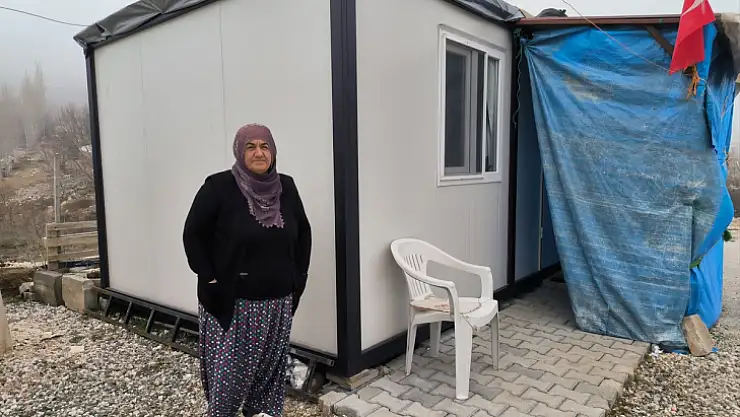 Doğanşehir'de 19 bin 547 depremzede konteynerde kalıyor