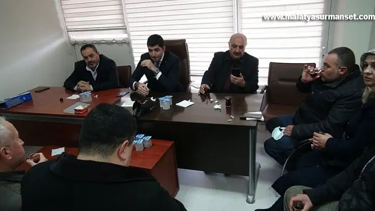 Doğanşehir'de tütün toplantısı yapıldı