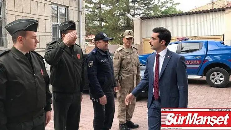 Doğanşehir Kaymakamı Halil İbrahim Köroğlu görevine başladı