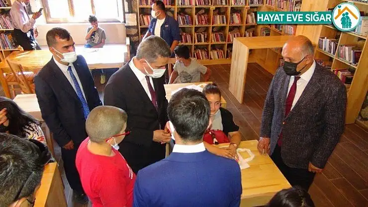 Doğanşehir yeni kütüphanesine kavuştu