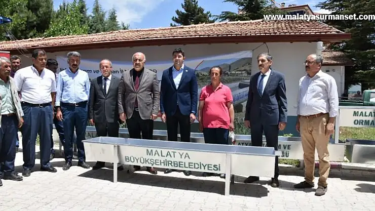 Doğanşehirli yetiştiricilere sıvat desteği
