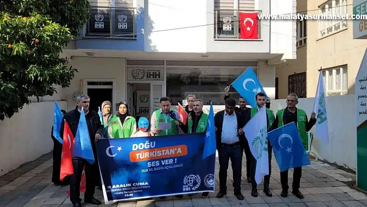 Doğu Türkistan'da ki soykırıma dikkat çekildi
