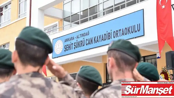 Doğum gününde ismi okula verildi
