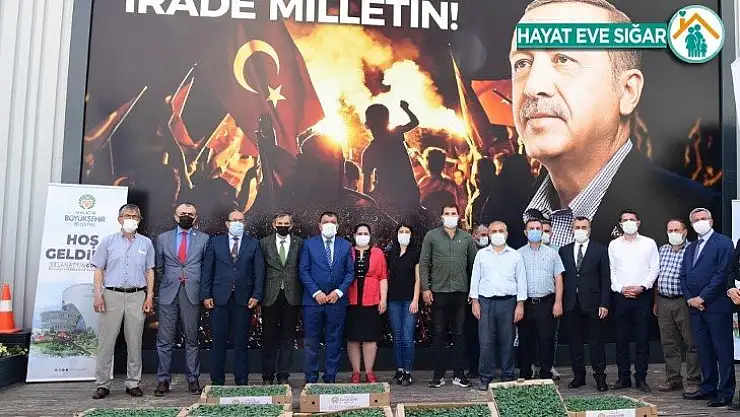 Dondan zarar gören çiftçilere fide desteği