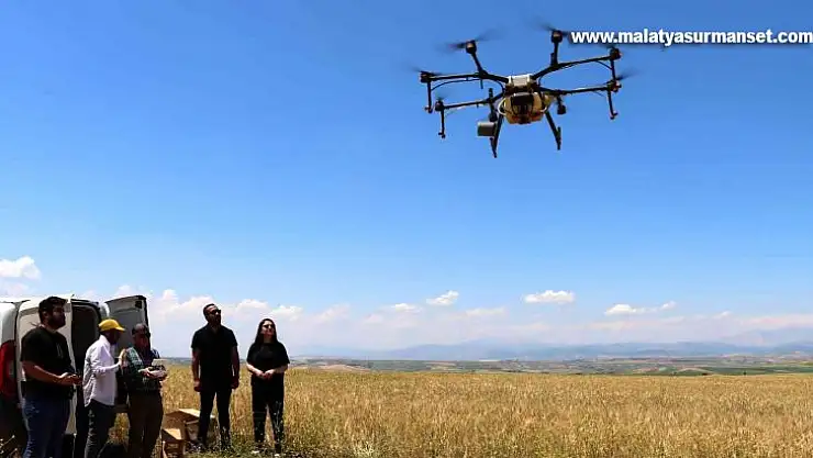 Dron teknolojisi çiftçiye kazandırıyor