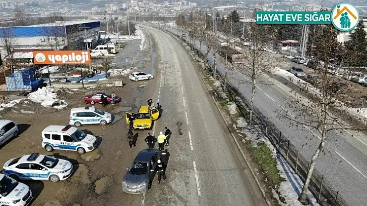 Drone destekli uygulamada 20 kişiye 23 bin lira ceza