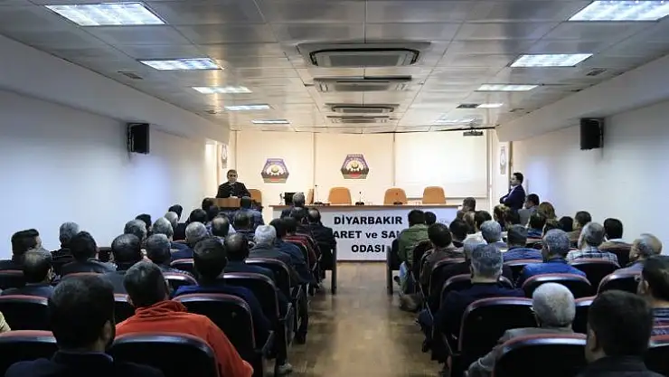 DTSO'da yapı müteahhitlerinin sınıflandırılması yönetmeliği anlatıldı