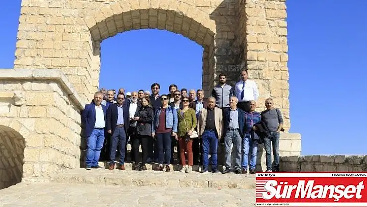 DTSO heyetinden Hasuni mağaraları ve Malabadi Köprüsüne gezi
