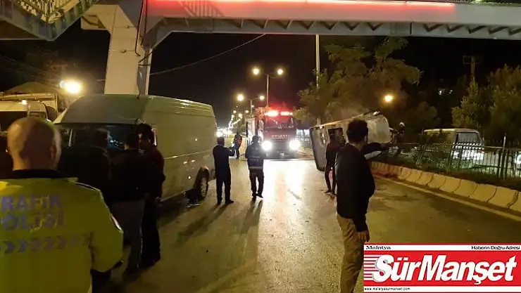 Düğün konvoyunda kaza 20 yaralı