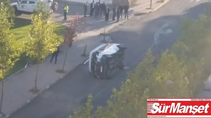 (Düzeltme) Diyarbakır'da servis aracı kaza yaptı: 5 yaralı