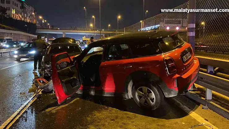 E-5'te zincirleme kaza: 1 yaralı