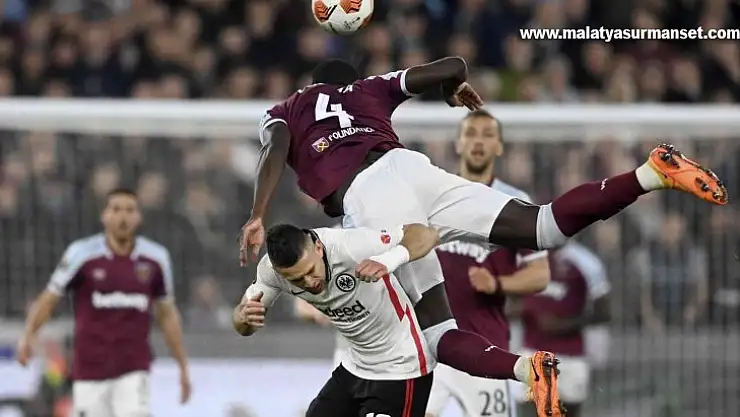 E. Frankfurt, deplasmanda West Ham United'ı devirdi