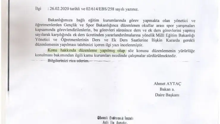 Eğitim Bir-Sen'den okullar arası spor yarışmalarında görevli öğretmenlerle ilgili açıklama