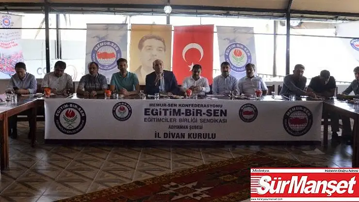 Eğitim Bir-Sen eğitim öğretim yılının ilk divan kurulu toplantısı yapıldı