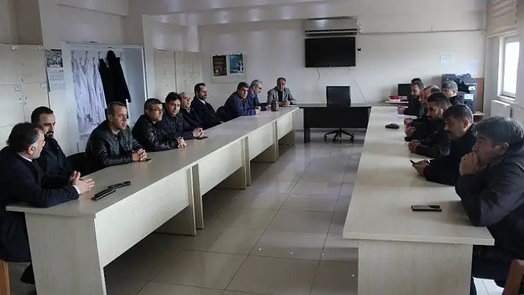 Eğitim bölgesi müdürler kurulu değerlendirme toplantısı yapıldı