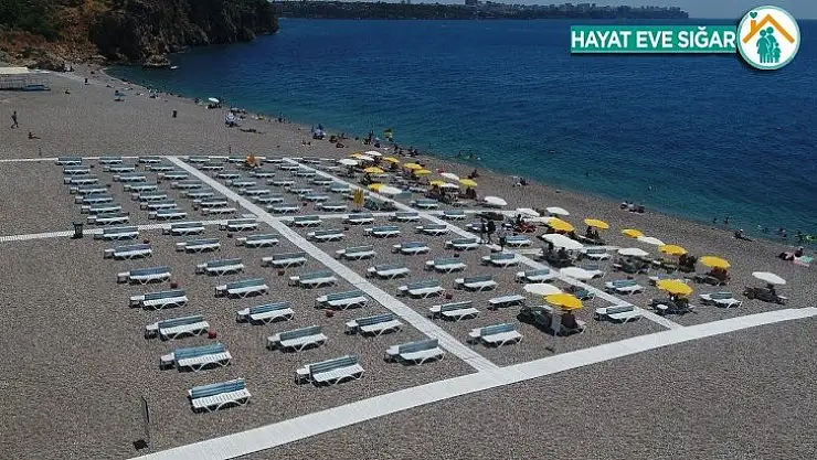 EKDAĞ Konyaaltı ve Lara Plajı hizmete açıldı