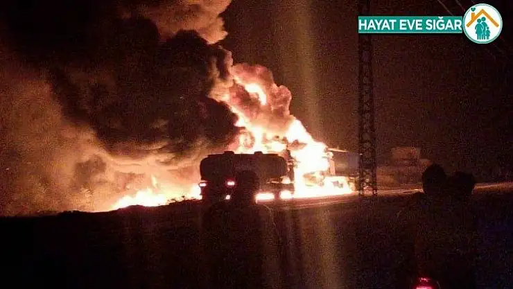 El Bab'ta akaryakıt istasyonunda patlama