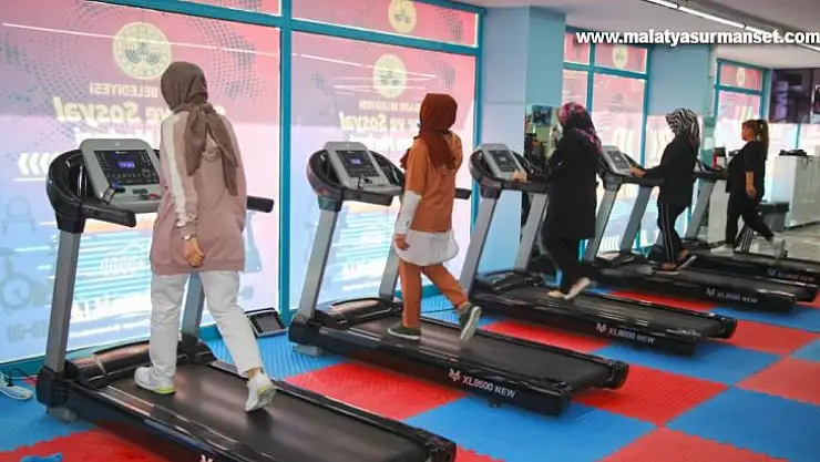 Elazığ Belediyesi Spor ve Yaşam Merkezlerine vatandaşlardan yoğun ilgi