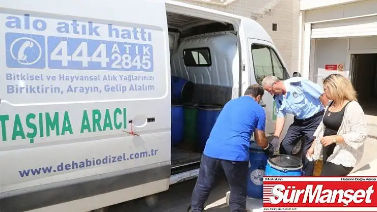 Elazığ'da 'Atık Yağlar' geri dönüşümle ekonomiye kazandırılıyor