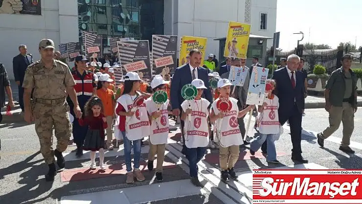 Elazığ'da 'Yaya Geçidi Nöbeti' etkinliği