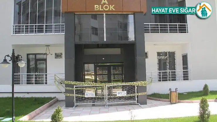 Elazığ'da 12 katlı apartman karantinaya alındı