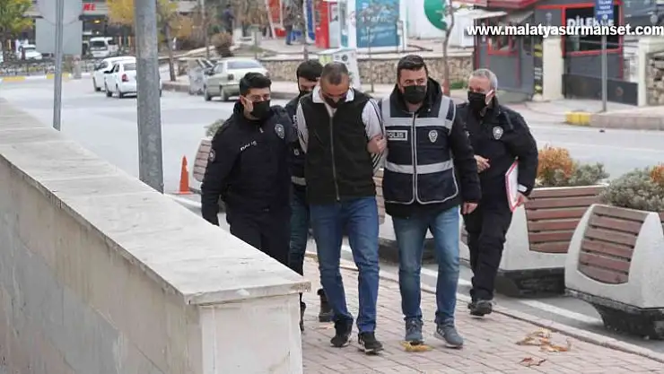 Elazığ'da 19 suç kaydı bulunan şüpheli yakalandı
