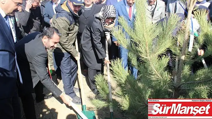 Elazığ'da 250 bin fidan toprakla buluştu