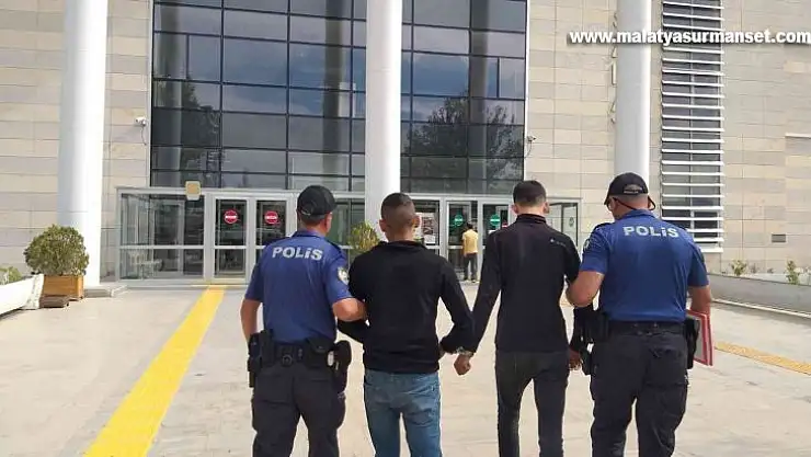 Elazığ'da 38 adet suç kaydı bulunan 2 şüpheli yakalandı