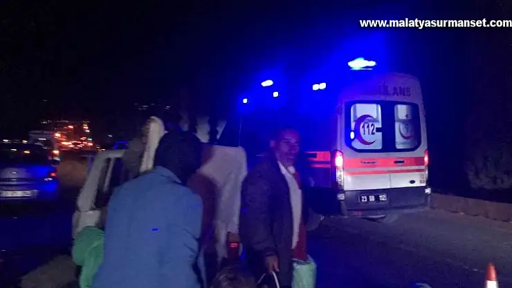 Elazığ'da 7 araç birbirine girdi: 6 yaralı