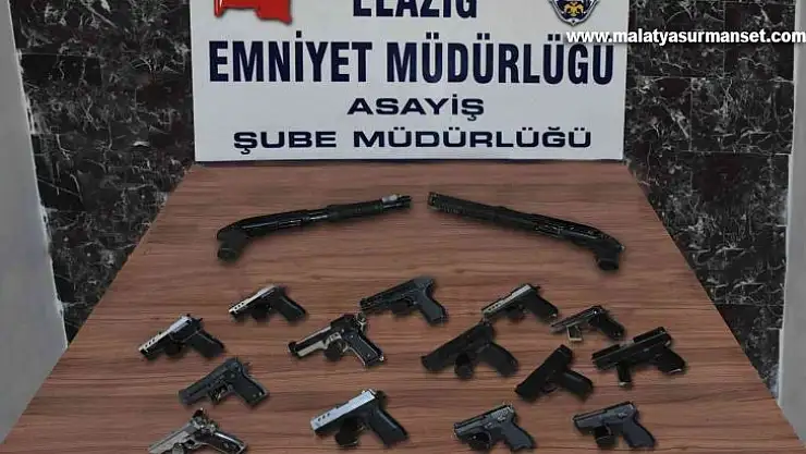 Elazığ'da asayiş ve şok uygulamaları: 124 kişi yakalandı
