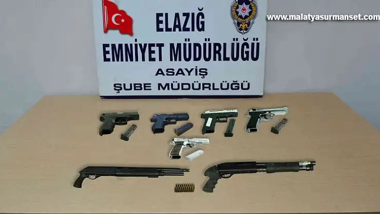 Elazığ'da asayiş ve şok uygulamalarında 128 şüpheli yakalandı