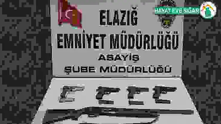 Elazığ'da bir haftada 16 şüpheli tutuklandı