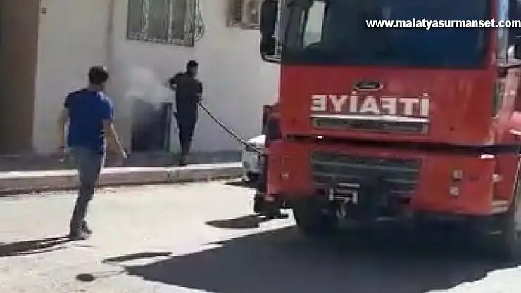 Elazığ'da ev yangını