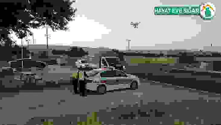 Elazığ'da jandarma, drone destekli uygulamayla vatandaşları uyardı