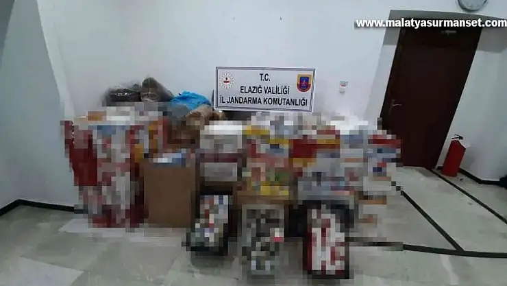 Elazığ'da jandarmadan kaçakçılara geçit yok