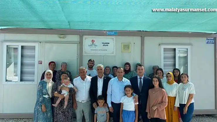 Elazığ'da kalan Ahıska Türkleri bayramlaştı