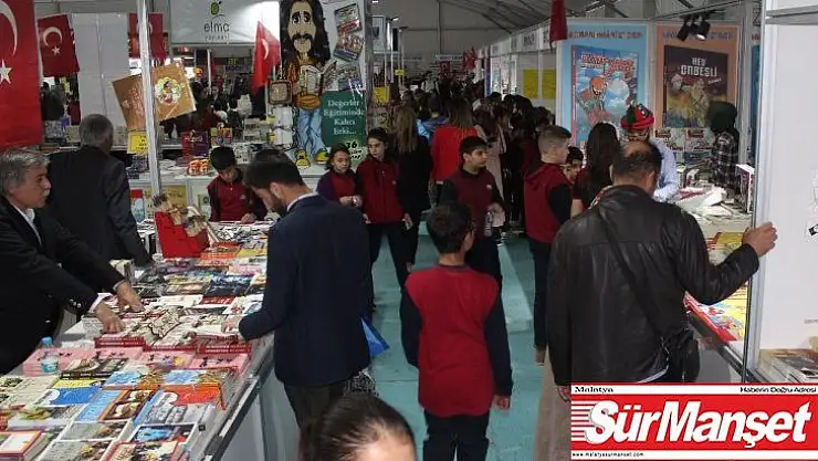 Elazığ'da kitap fuarına yoğun ilgi devam ediyor