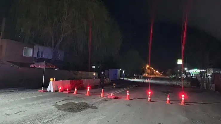 Elazığ'da Korona virüs tedbiri, bir ilçeye giriş çıkışlar kısıtlandı