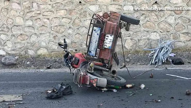 Elazığ'da motosiklet kazasında yaralanan sürücü, yaşam savaşını kaybetti