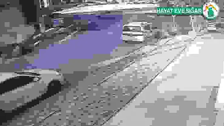 Elazığ'da ölümle biten kaza anı kamerada