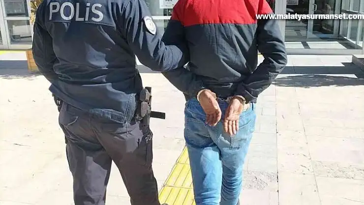 Elazığ'da su saati ve muslukları çalan şüpheli tutuklandı