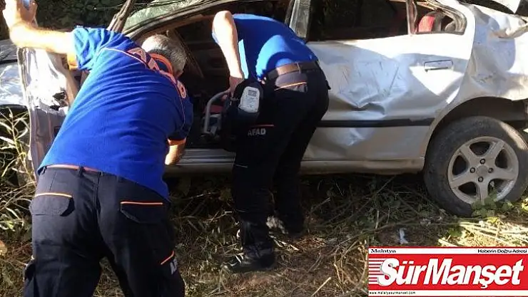 Elazığ'da trafik kazası: 1'i ağır 5 yaralı