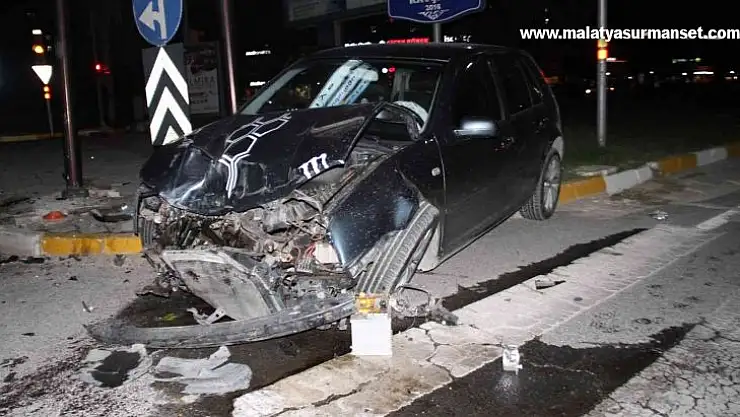 Elazığ'da trafik kazası: 1 yaralı