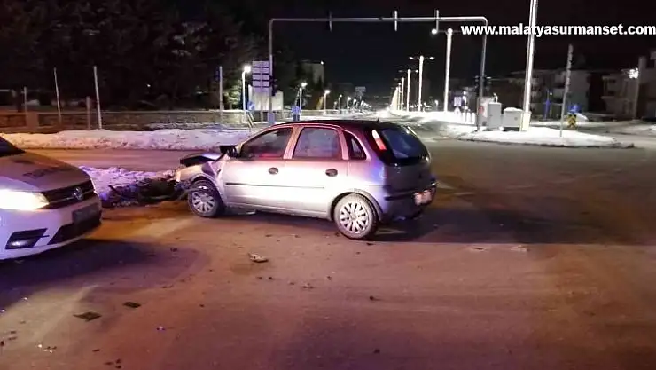 Elazığ'da trafik kazası: 2 yaralı