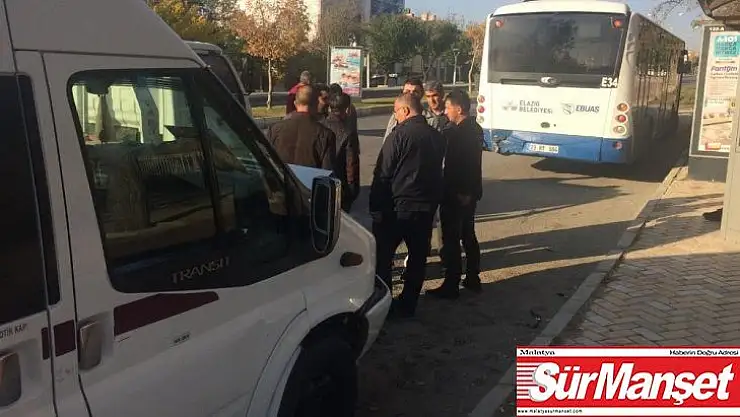 Elazığ'da trafik kazası:1 yaralı