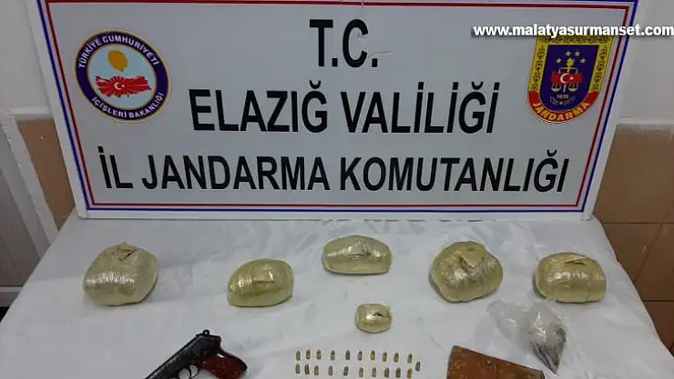Elazığ'da uyuşturucu operasyonu: 2 şüpheli yakalandı