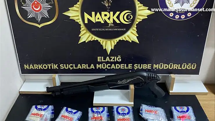 Elazığ'da uyuşturucu operasyonunda 1 şüpheli tutuklandı