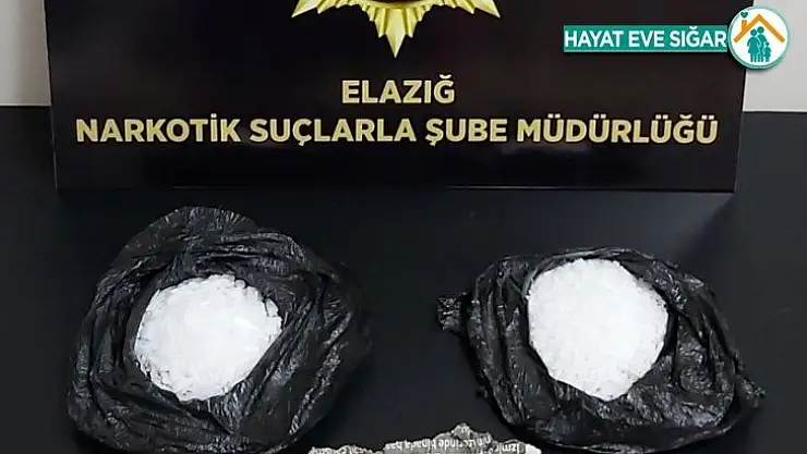 Elazığ'da uyuşturucu taciri 2 şüpheli yakalandı