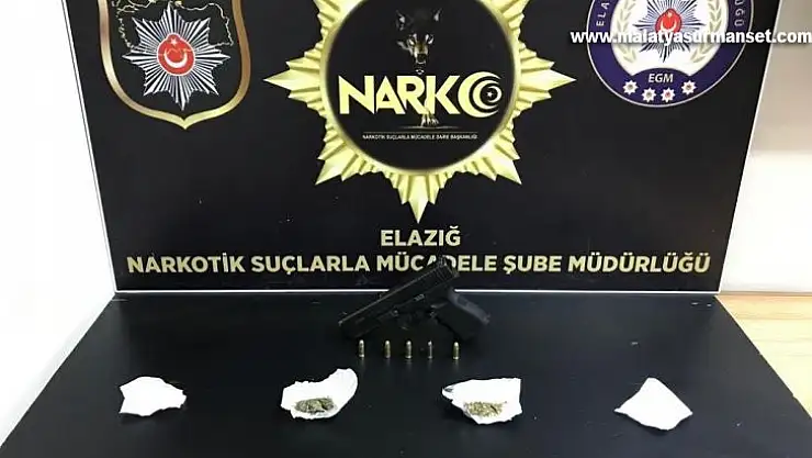 Elazığ'da uyuşturucuyla mücadele çalışmaları