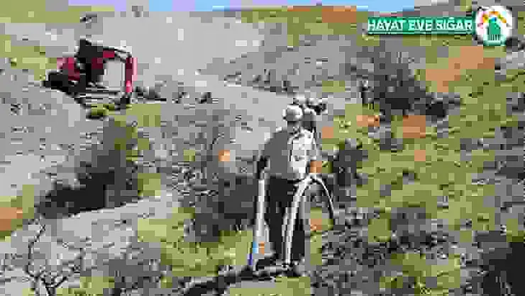 Elazığ'da yaban hayvanları için su göletleri oluşturuldu